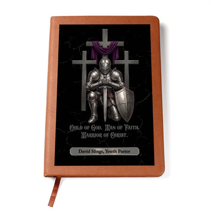 Man of Faith Warrior of Christ Personalized Prayer Journal
