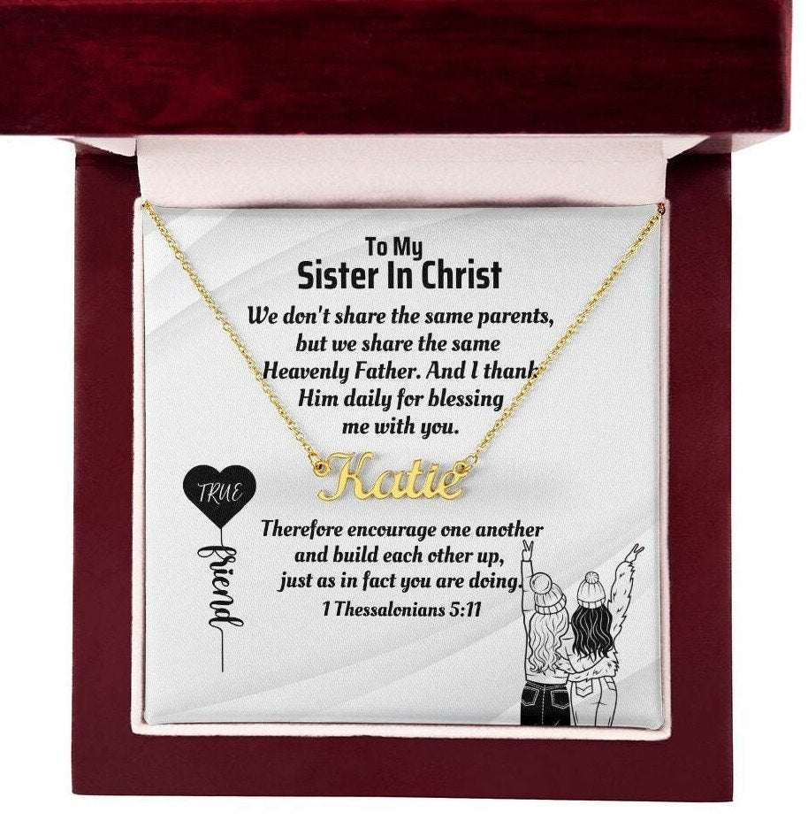 Buy Sisters in Christ Mug Christian Gifts for Best Friend or Sister,  Religious Friendship Coffee Mug, Soul Sister Gift, Inspirational Saying  Online in India - Etsy