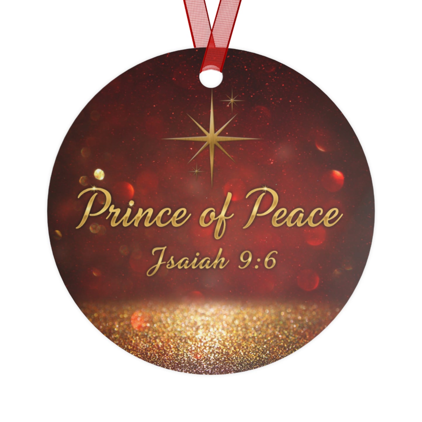 Christian Christmas Ornament - Prince of Peace