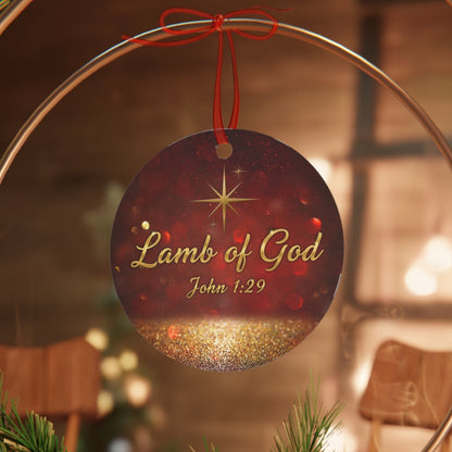 Christian Christmas Ornament - Lamb Of God