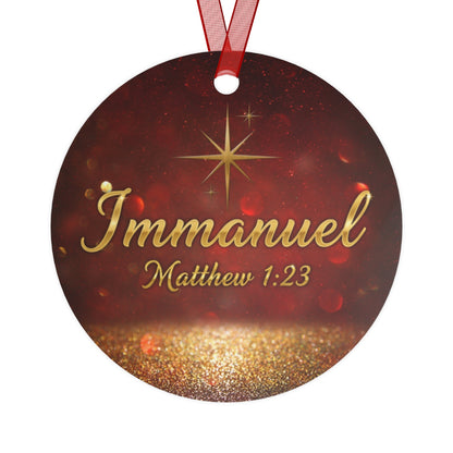 Christian Christmas Ornament - Immanuel