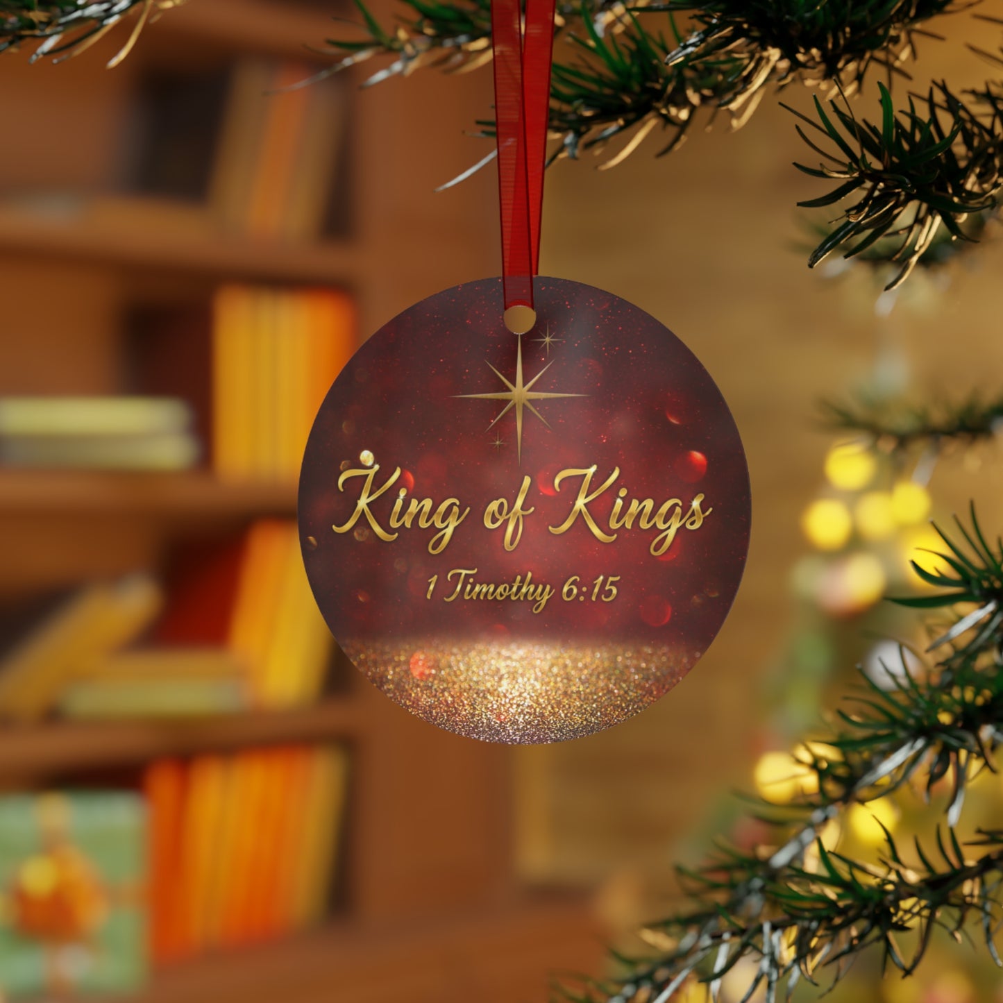 Christian Christmas Ornament - King of Kings