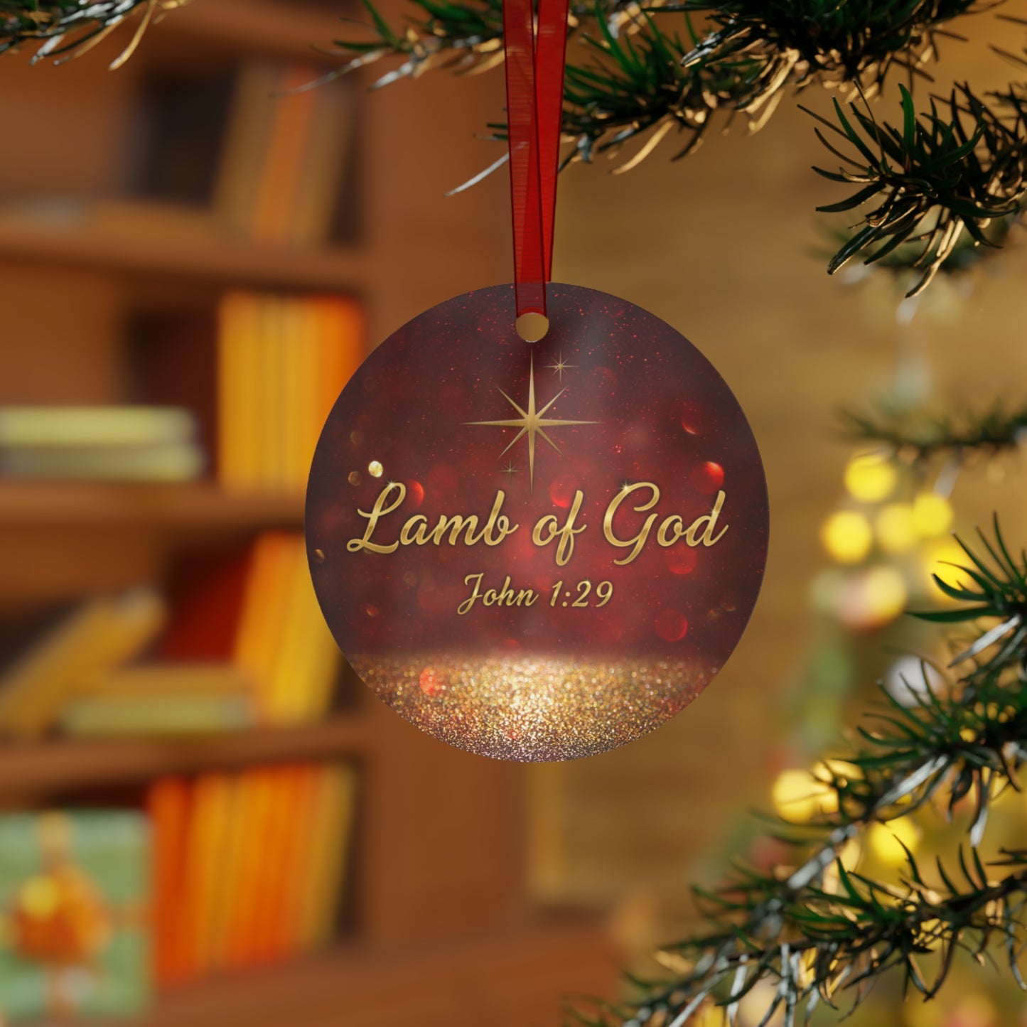 Christian Christmas Ornament - Lamb Of God