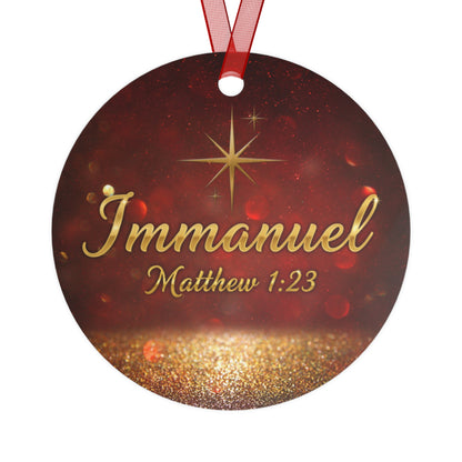 Christian Christmas Ornament - Immanuel