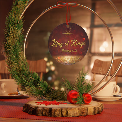 Christian Christmas Ornament - King of Kings