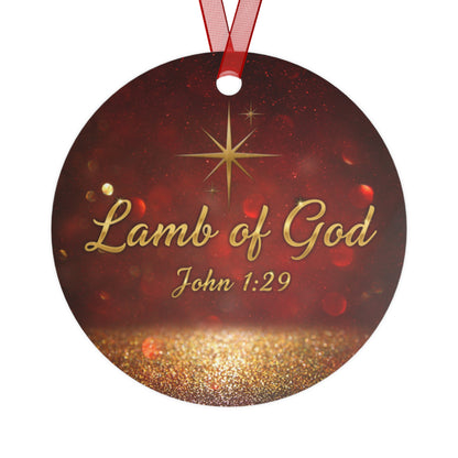 Christian Christmas Ornament - Lamb Of God