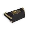 Love Leopard Print and Sunflower Accessory Pouch and Cosmetic Bag