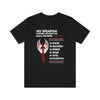 No Weapon Formed Against Me Bible Verse Tee