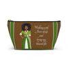 Load image into Gallery viewer, Walking With Jesus Daily - Living Blessed Life Accessory Pouch - African American
