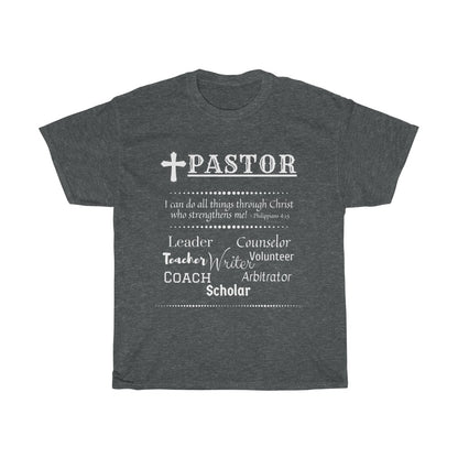 Roles of the Pastor T-shirt