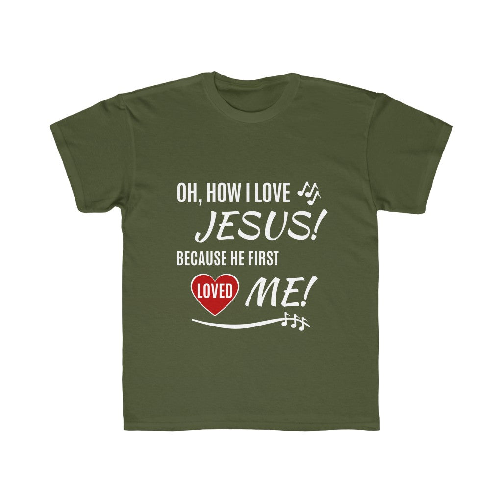 How I Love Jesus Kids Tee
