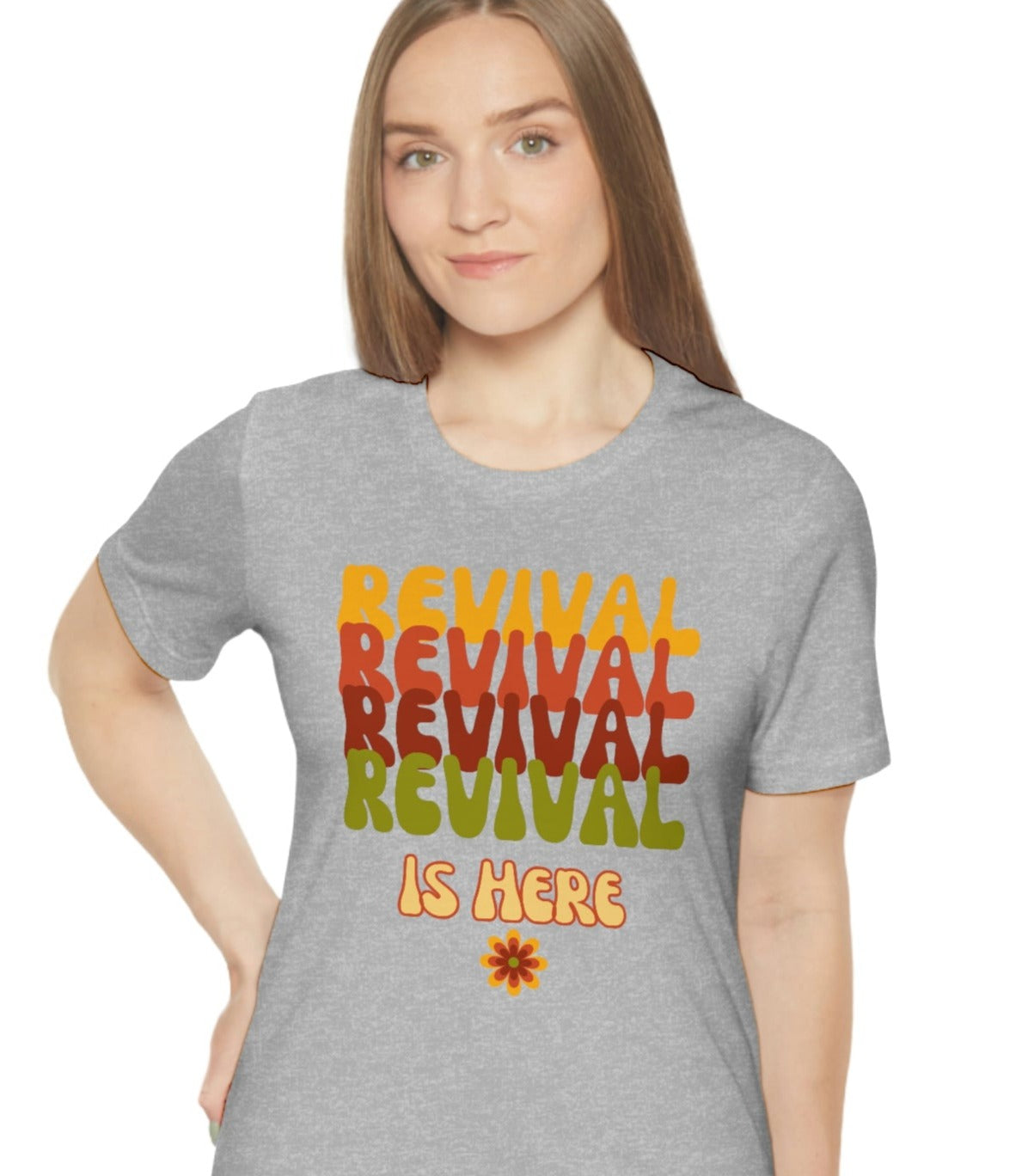 Revival Is Here Jesus Movement Faith T-Shirt