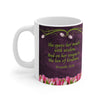 Bible Verse Proverbs 31:26 Woman of God Mug, Mother's Day Cup With Tulips
