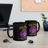Load image into Gallery viewer, Holy Trinity Christian Gift Mug, Black Coffee Cup With ICHTHUS