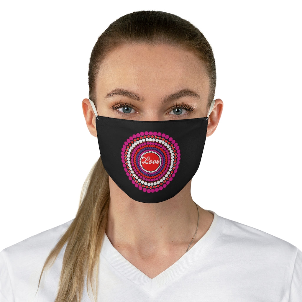 Love Fabric Face Mask
