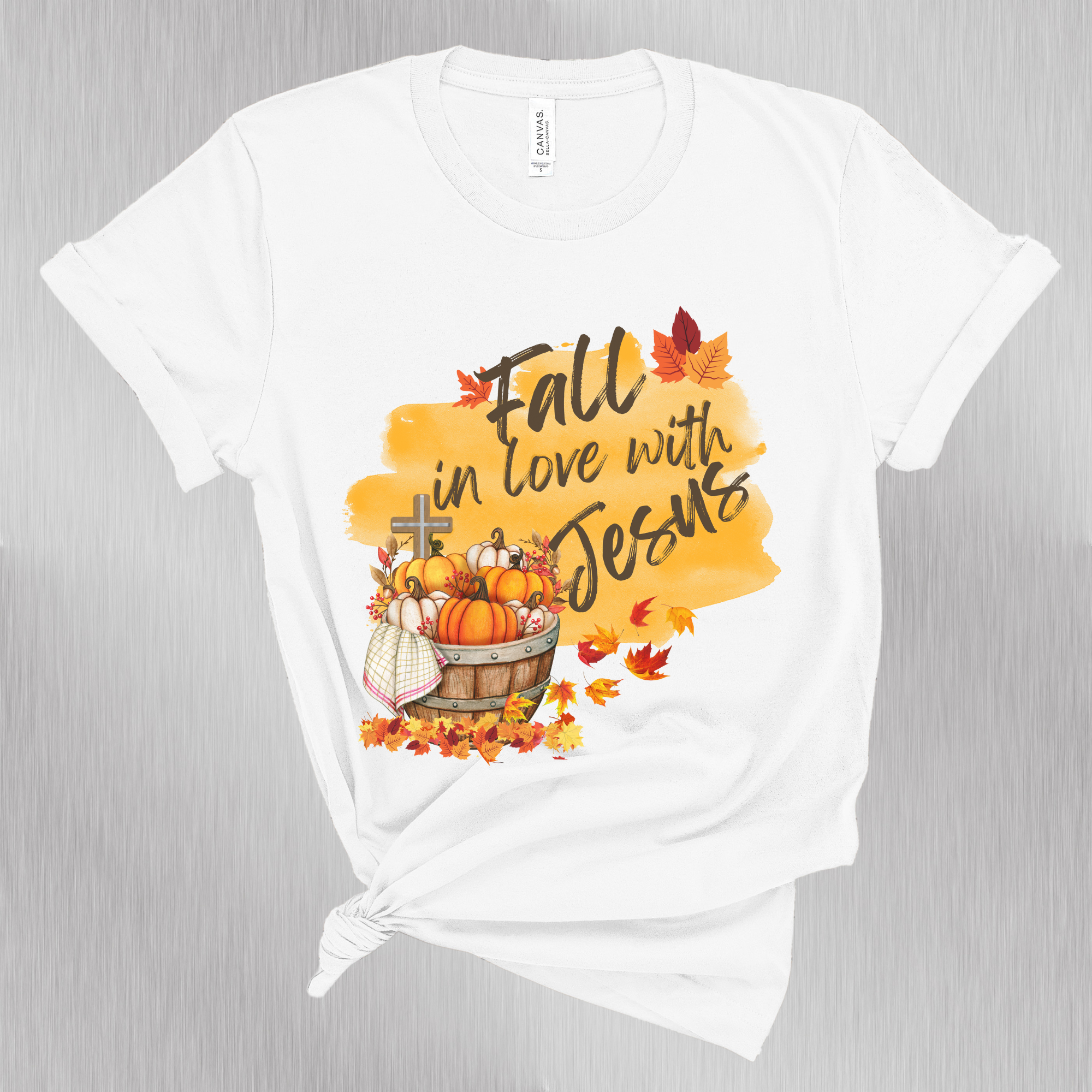 Fall In Love With Jesus Christian Faith T-Shirt
