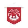 O Holy Night Christian Faith Christmas Decorative Pennant Wall Hanging