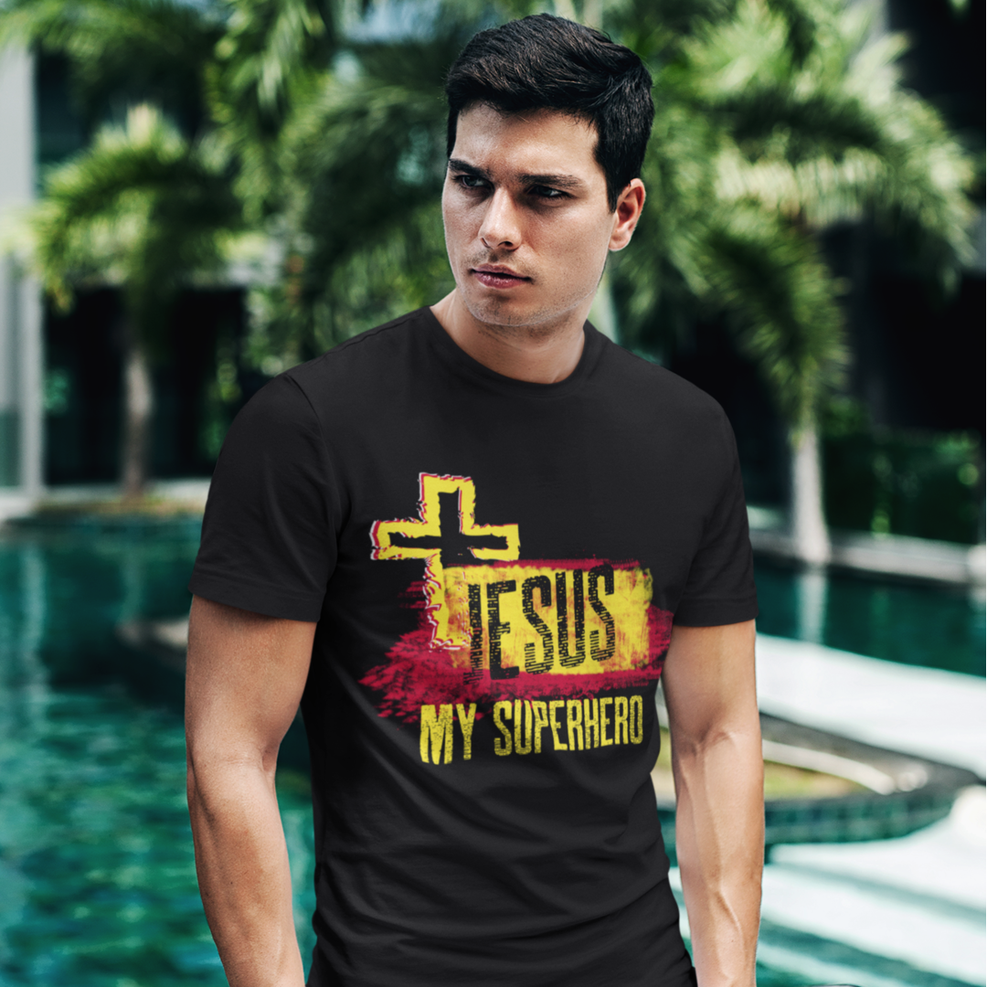 Jesus My Superhero T-shirt | Christian Tee