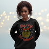 Load image into Gallery viewer, Merry Christmas African Kente Cloth Pattern Sweatshirt