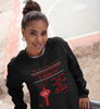Load image into Gallery viewer, Jesus Forgives Sins - Red Letters Christian Sweatshirt