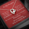 Load image into Gallery viewer, From Mom To Daughter Heart Necklace - Priceless Message Card