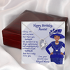Load image into Gallery viewer, Cubic Zirconia Heart, Happy Birthday Auntie! Message Card - Classy