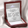 Load image into Gallery viewer, Personalized Soulmate Message Card and Heart Necklace To Her
