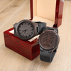 Load image into Gallery viewer, To Family Man of God Personalized and Engraved Men&#39;s Wood Watch