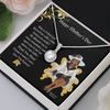 Load image into Gallery viewer, African American Woman Mother&#39;s Day Message Card and Eternal Hope Necklace for Christian Mom - Heaven On Earth