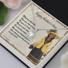 Load image into Gallery viewer, African American Woman Mother&#39;s Day Message Card and Eternal Hope Necklace for Christian Mom - Acronym