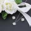 Personalized Mother's Day Card To Grandma - Love Knot Jewelry Gift Set - Nothing Compares