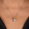 To Nana From Grandkids - Forever Love Necklace -A Little Bit Message Card