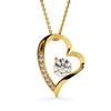 Load image into Gallery viewer, Personalized Soulmate Message Card and Heart Necklace To Her