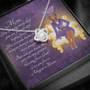 Load image into Gallery viewer, Love Knot Necklace With African American Message Card - Mom You Already Know