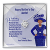Load image into Gallery viewer, Love Knot Necklace To Aunt For Mother&#39;s Day Gift, Phenomenal Woman Jewelry Message Card