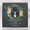 Load image into Gallery viewer, Ribbon Allure Necklace For Mother&#39;s Day With Message Card - Your Belief