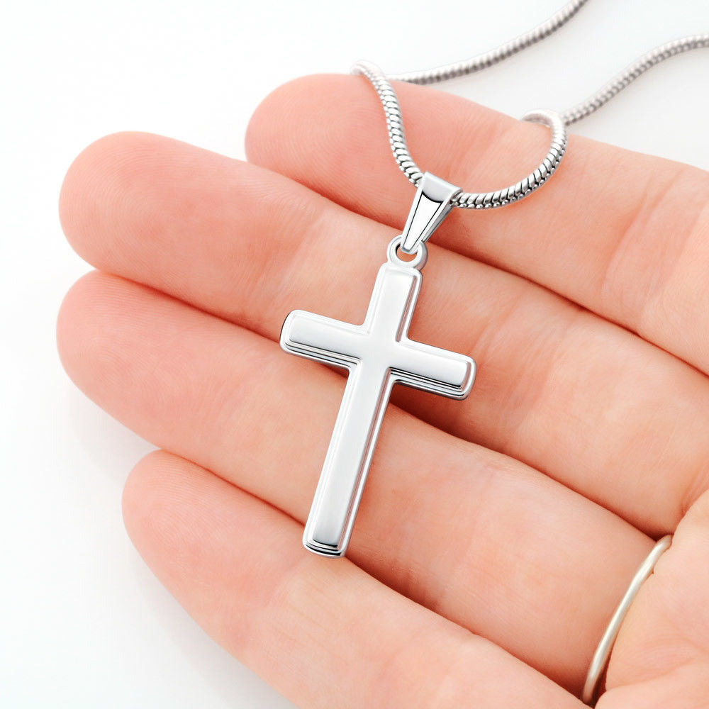 Cross Necklace - Congratulations On Minister Ordination Message Card