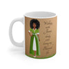 Load image into Gallery viewer, Walking With Jesus Daily - Living My Blessed Life Mug - African American