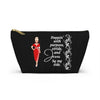 Load image into Gallery viewer, Steppin&#39; With Purpose, Stride And Jesus Cosmetic Pouch or Accessory Bag