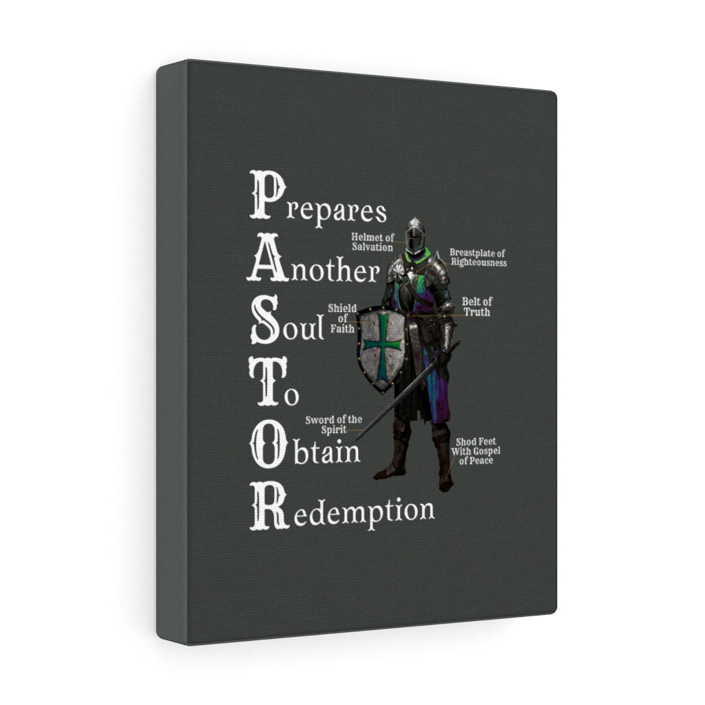 Pastor Appreciation Pastor Acronym Canvas Gallery Wrap