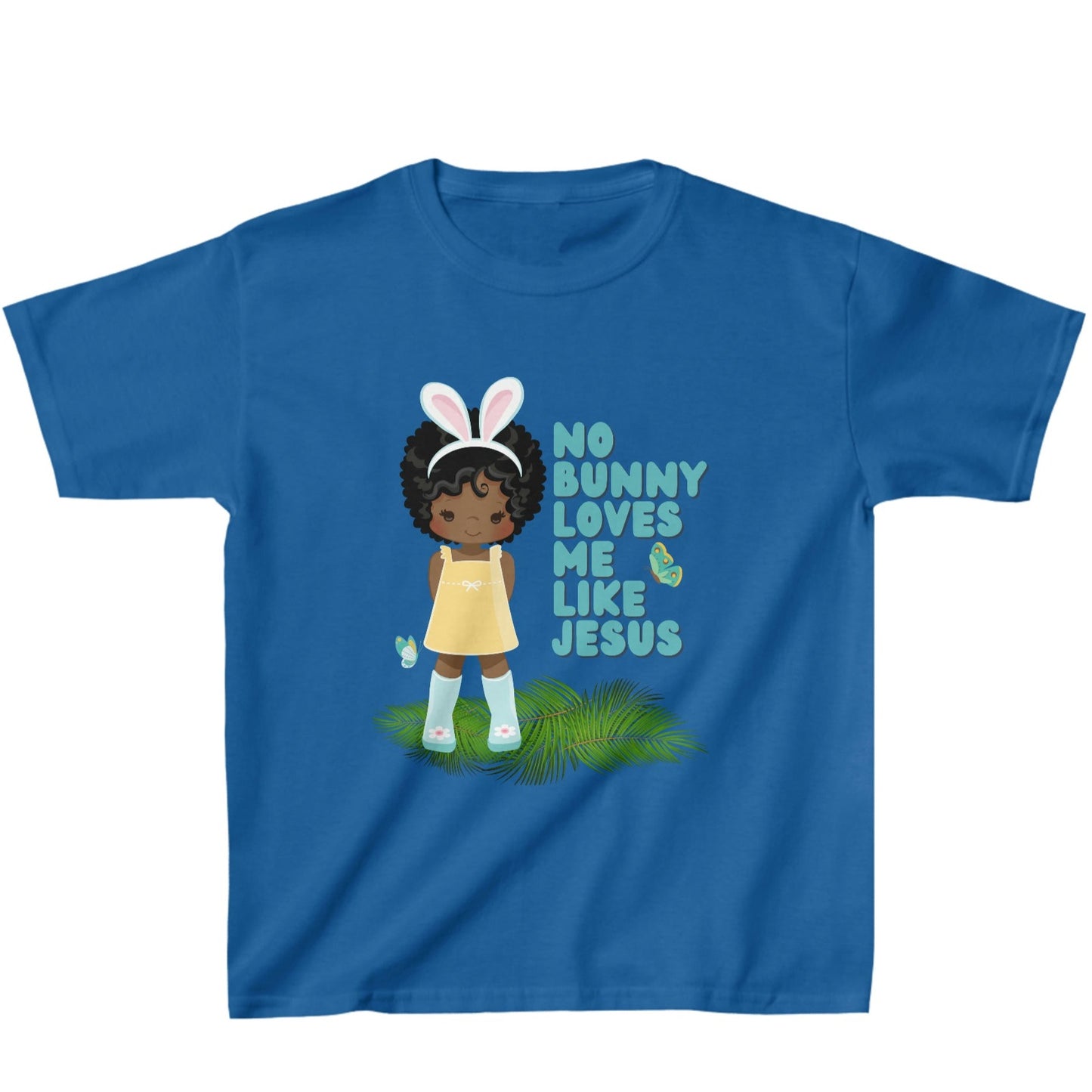 Easter Resurrection Kids T-Shirt - No Bunny Loves Me Like Jesus