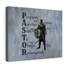 Pastor Appreciation Pastor Acronym Canvas Gallery Wrap