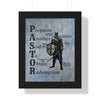 Pastor Acronym Framed Vertical Poster