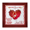 Load image into Gallery viewer, Heart Necklace For The Love Of Your Life - Heart Beats Valentine Message Card